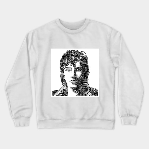 Painter Piper Prisoner Crewneck Sweatshirt by brianpkelleyartist